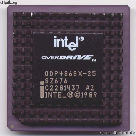 Intel ODP486SX-25 SZ676