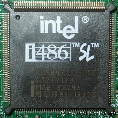 Intel KU80486SL-33 SX746