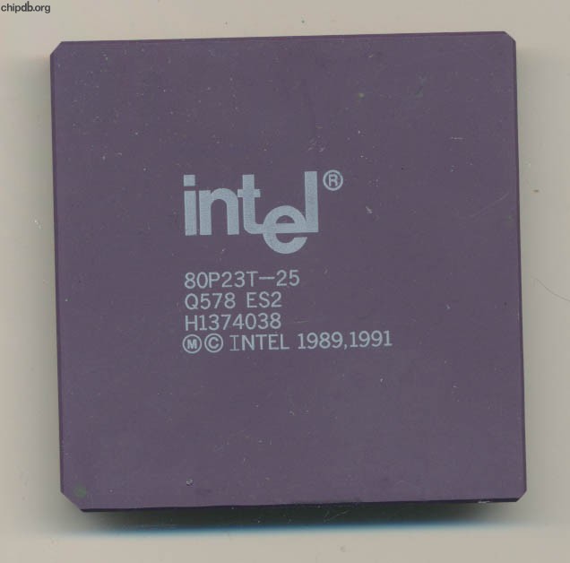 Intel ODP486SX-25 80P23T-25 Q578 ES2