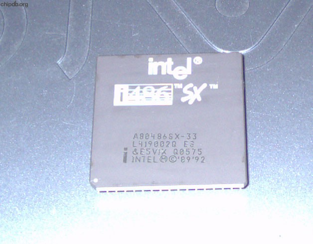 Intel A80486SX-33 Q0575 ES