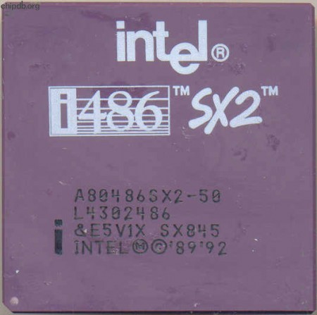 Intel A80486SX2-50 SX845