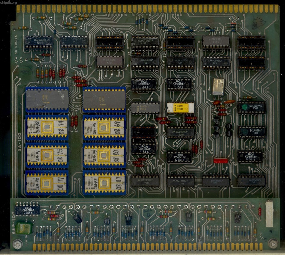 Intel C4004 complete board