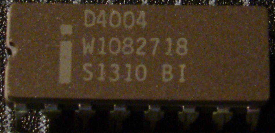 Intel D4004 S-Spec S1310