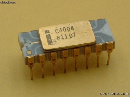Intel C4004 greytraces