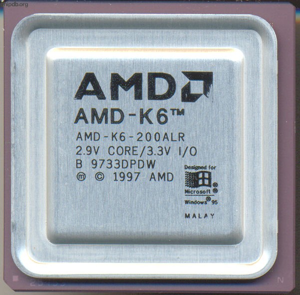 AMD AMD-K6-200ALR Rev B