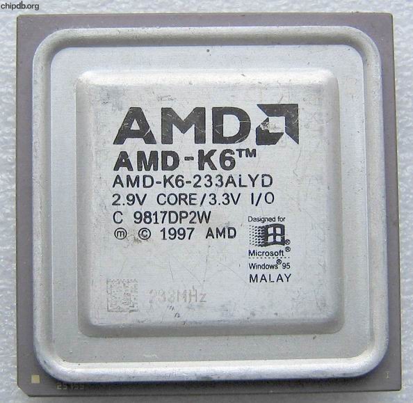 AMD AMD-K6-233ALYD