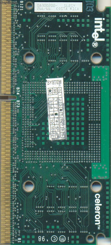 Intel Celeron 266/66 SL2SY