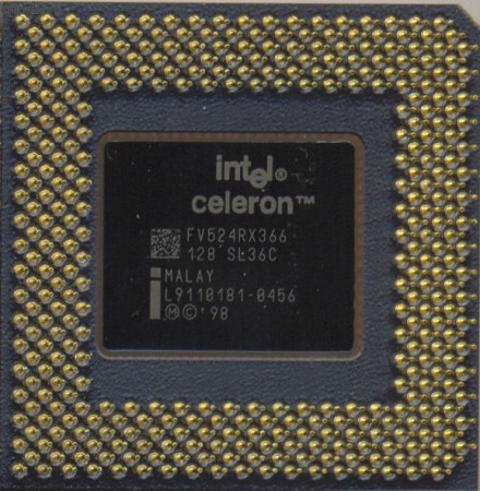 Intel Celeron FV524RX366 SL36C