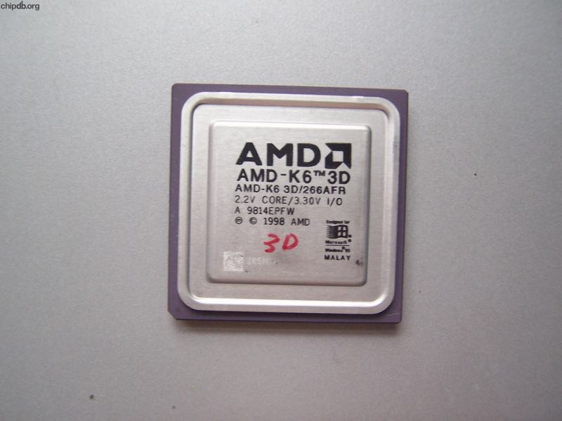 AMD AMD-K6 3D/266AFR