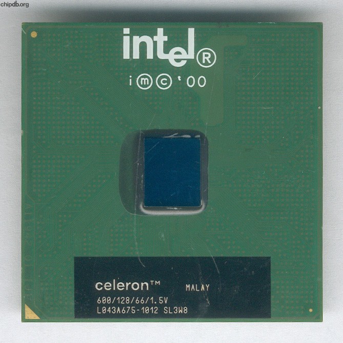 Intel Celeron 600/128/66/1.5V SL3W8