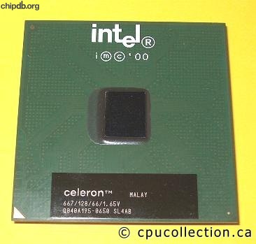 Intel Celeron 667/128/66/1.65V SL4AB