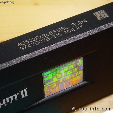 Intel Pentium II 80522PX266512EC SL2HE MALAY