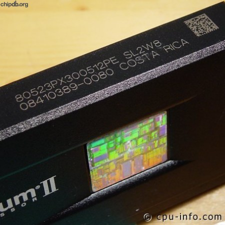 Intel Pentium II 80523PX300512PE SL2W8 COSTA RICA