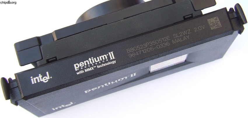 Intel Pentium II B80523P350512E SL2WZ MALAY