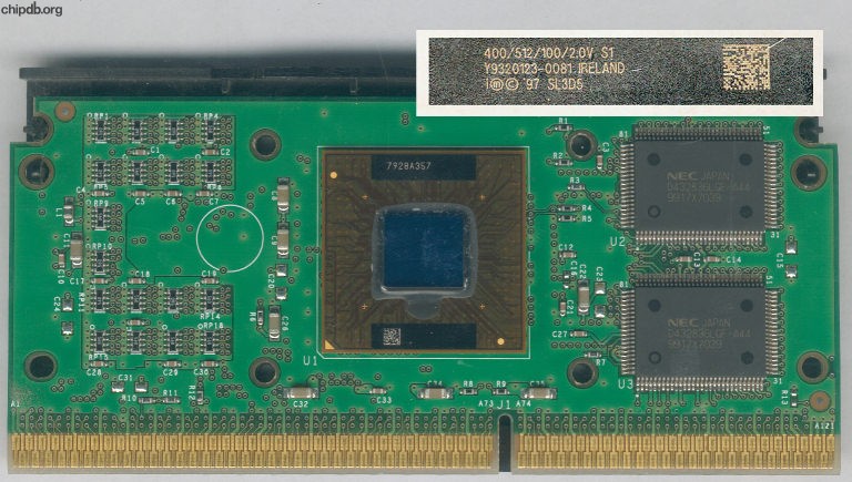 Intel Pentium II 400/512/100/2.0V SL3D5