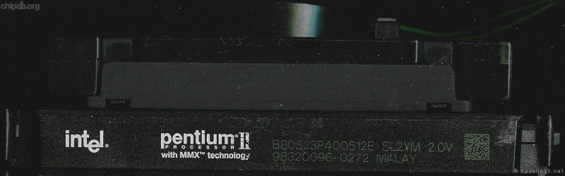 Intel Pentium II B80523P400512E SL2YM