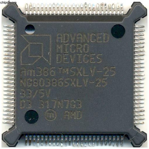 AMD NG80386SXLV-25
