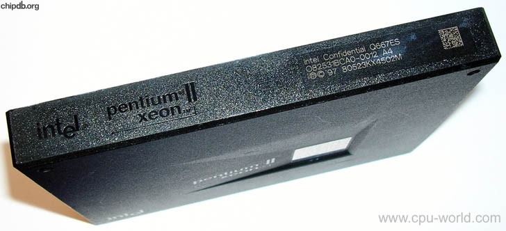 Intel Pentium II Xeon 80523KX4502M Q667ES