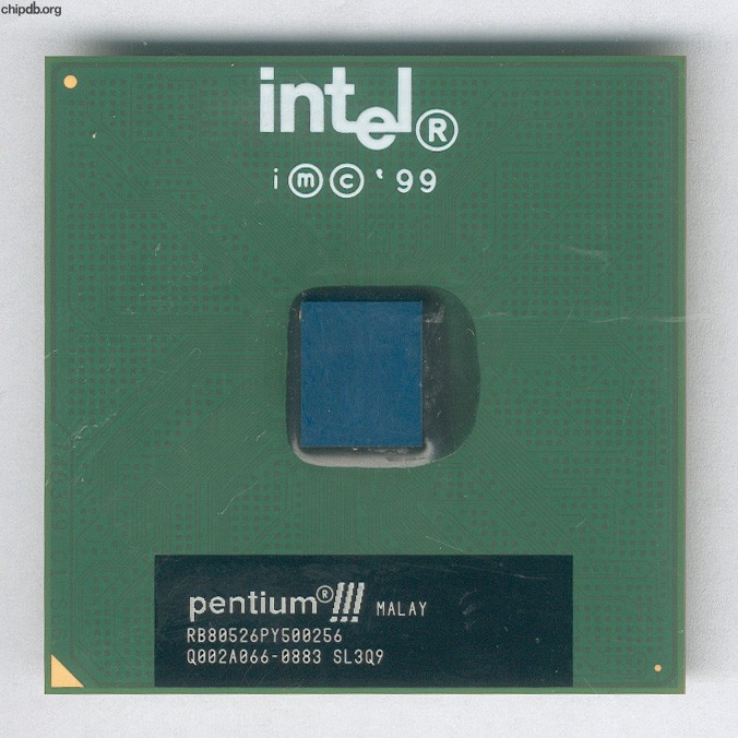 Intel Pentium III RB80526PY500256 SL3Q9