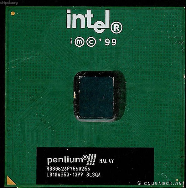 Intel Pentium III RB80526PY550256 SL3QA