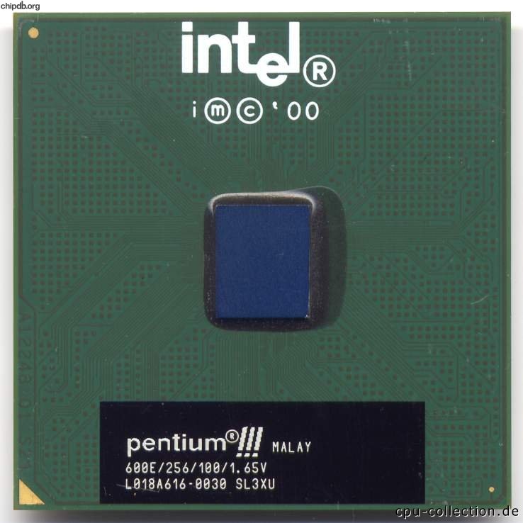 Intel Pentium III 600E/256/100/1.65V SL3XU MALAY