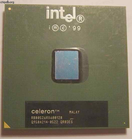 Intel Celeron RB80526RX600128 QR03ES