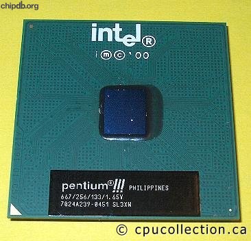Intel Pentium III 667/256/133/1.65V SL3XW Philippines