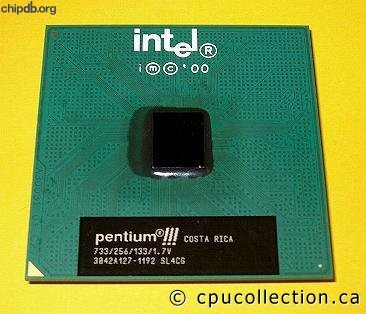 Intel Pentium III 733/256/133/1.7V SL4CG COSTA RICA