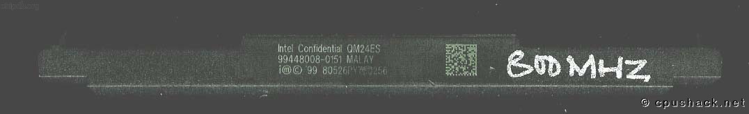 Intel Pentium III 80526PY750256 QM24ES