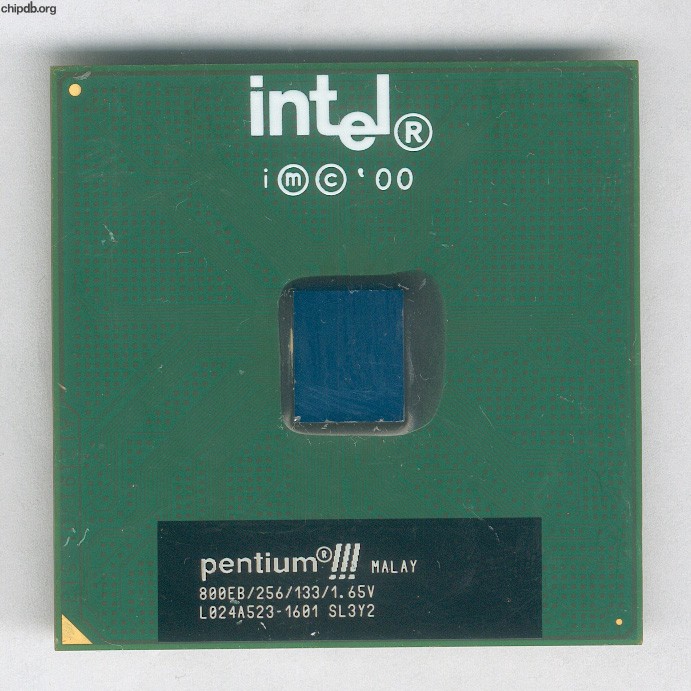 Intel Pentium III 800EB/256/133/1.65V SL3Y2 MALAY