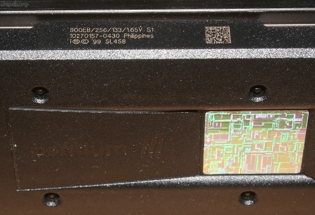 Intel Pentium III 800EB/256/133 SL458