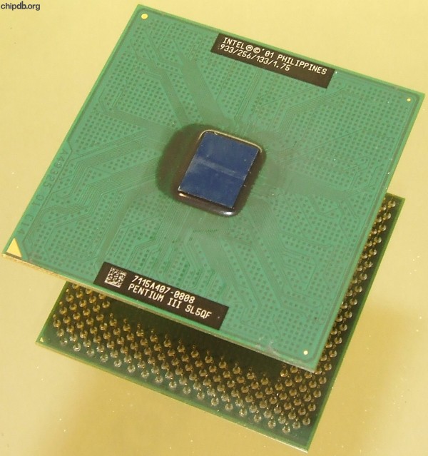 Intel Pentium III 933/256/133/1.75V SL5QF