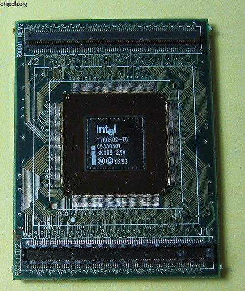 Intel Pentium TT80502-75 SK089