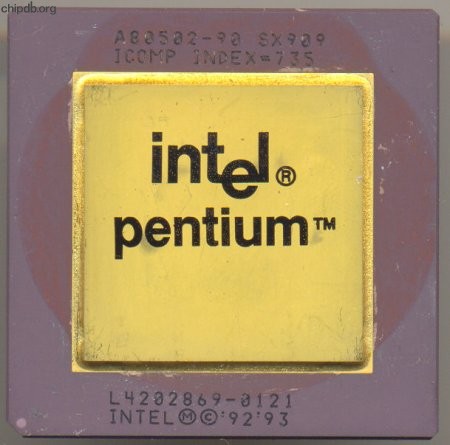 Intel Pentium A80502-90 SX909