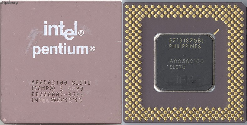 Intel Pentium A80502100 SL2TU