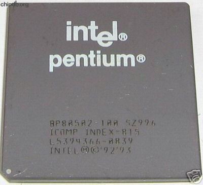 Intel Pentium BP80502-100 SZ996