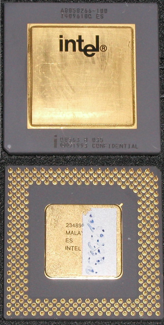 Intel Pentium A8050266-100 Q0563 ES