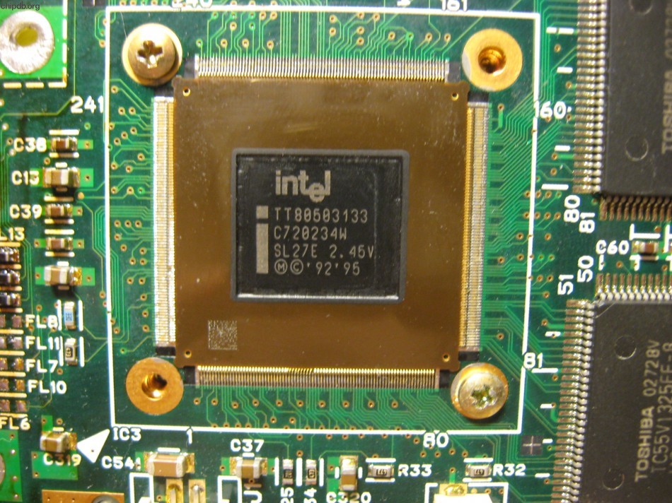 Intel Pentium TT80503133 SL27E
