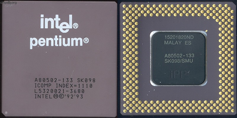 Intel Pentium A80502-133 SK098