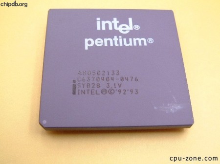 Intel Pentium A80502133 SY028