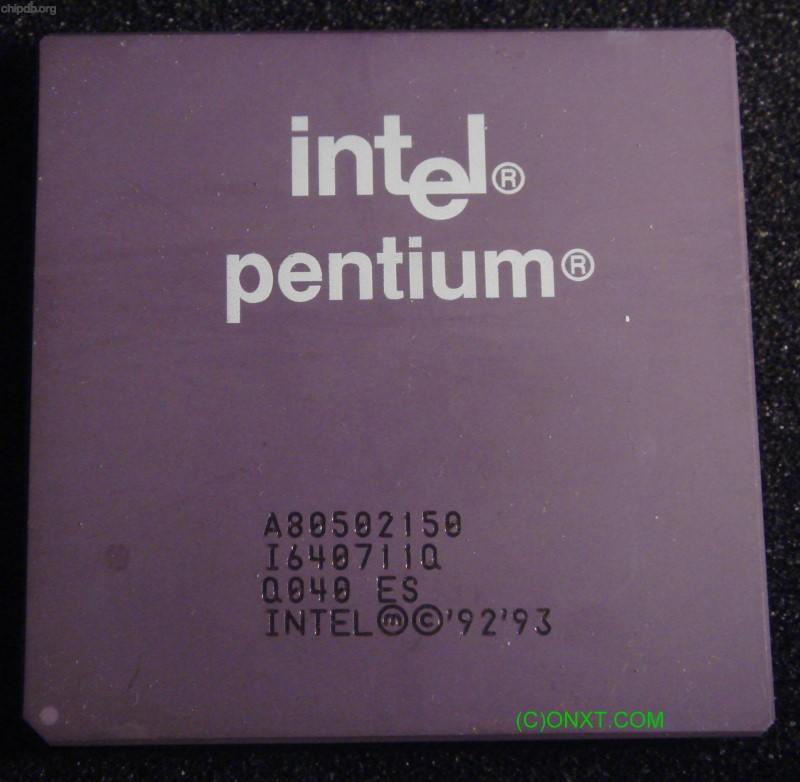 Intel Pentium A80502150 Q040 ES