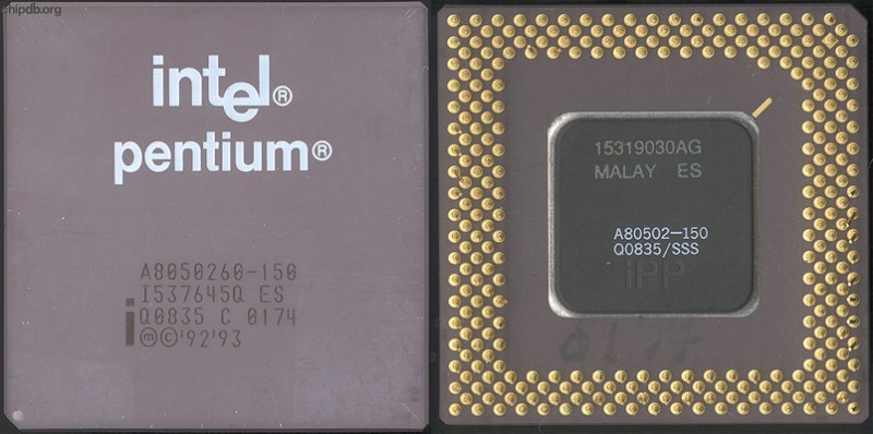 Intel Pentium A8050260-150 Q0835 ES