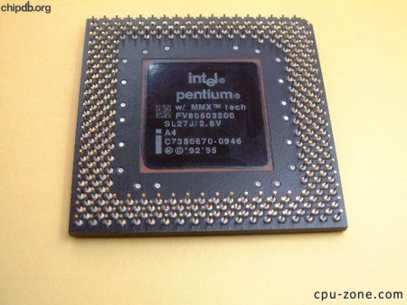 Intel Pentium FV80503200 SL27J