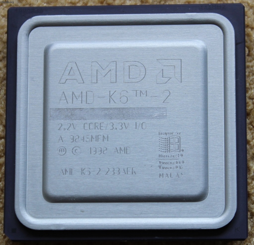 AMD AMD-K6-2 233AFR remarked from 333