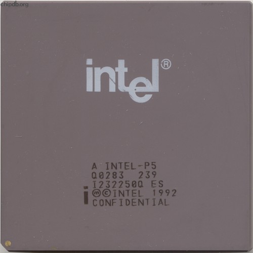 Intel Pentium INTEL P5 Q0283 ES