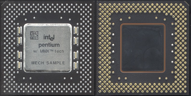 Intel Pentium PPGA MECH SAMPLE