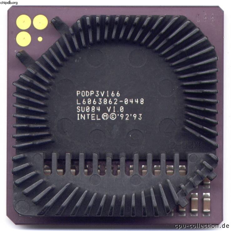 Intel Pentium Overdrive PODP3V166 SU084 V1.0