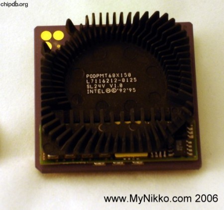 Intel Pentium Overdrive PODPMT60X150 SL24V V1.0