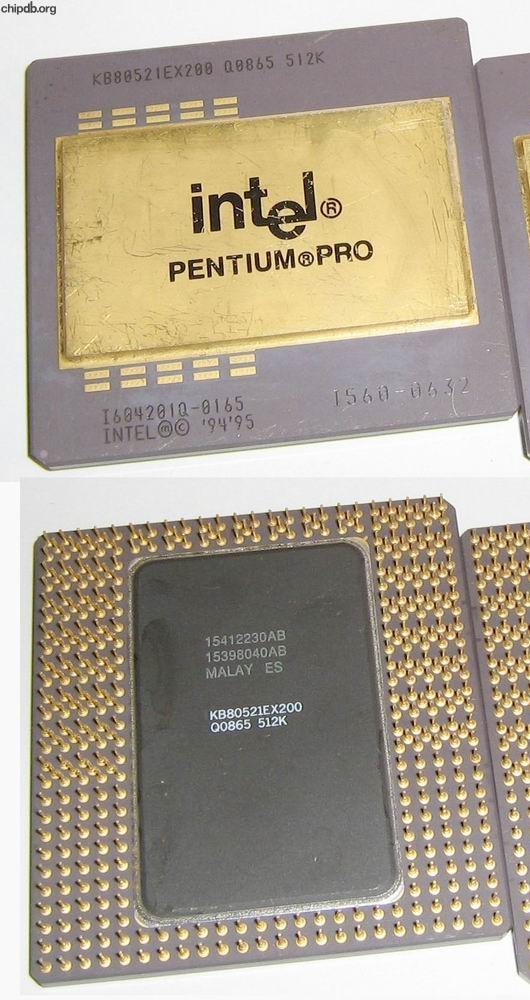 Intel Pentium Pro KB80521EX200 Q0865