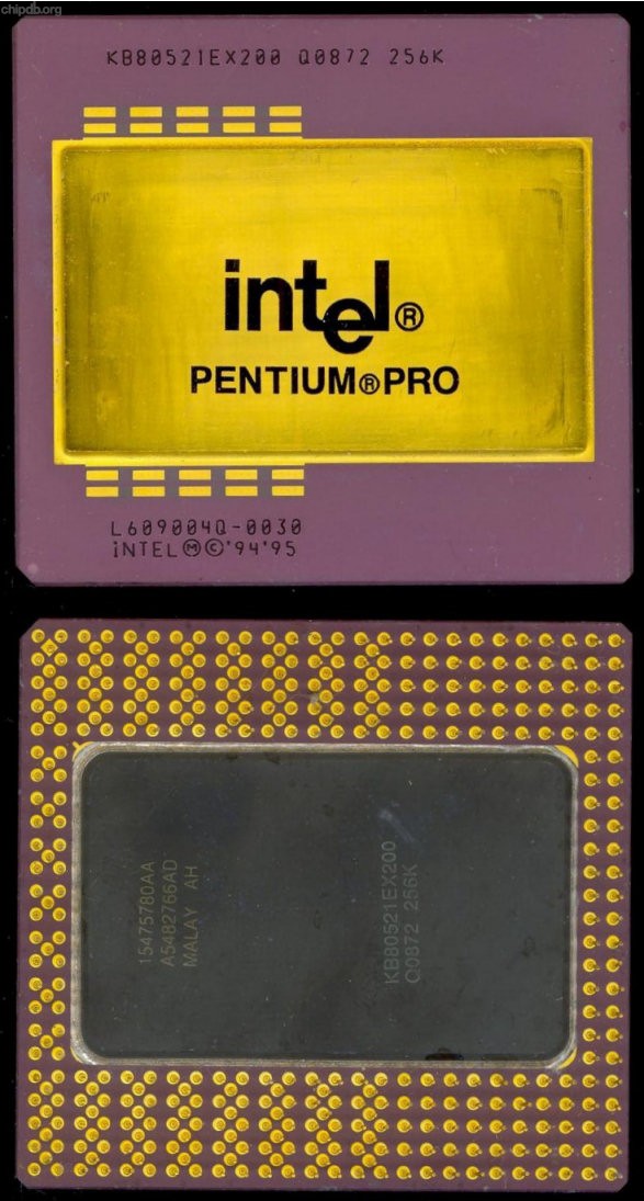 Intel Pentium Pro KB80521EX200 Q0872